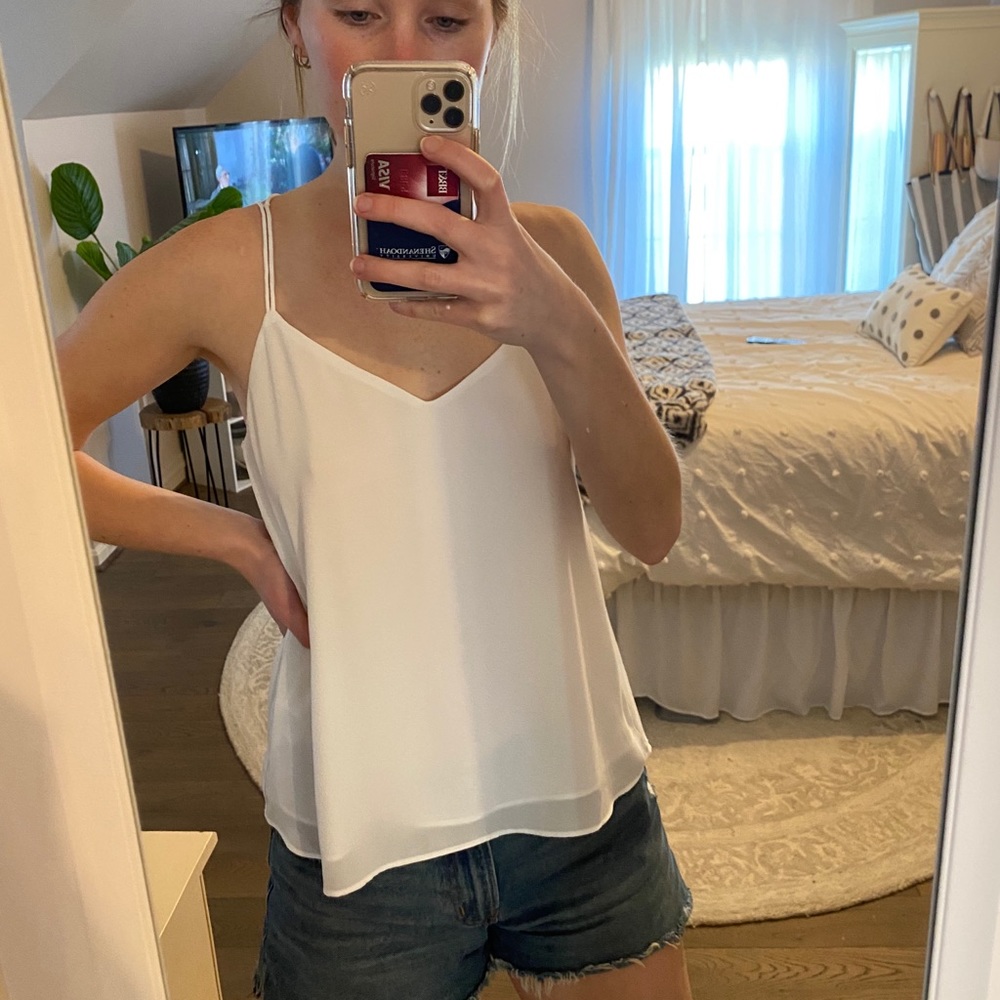 H&M white tank top
